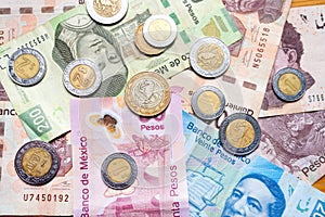 Current mexican Pesos