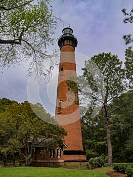 Currituck Beach Light in Corolla, North Carolina