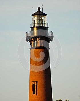 Currituck Lighthouse in Currituck, North Carolina Outer Banks