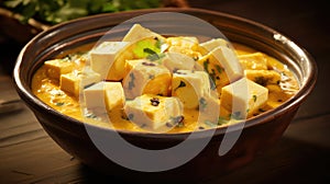 curry butter indian food paneer