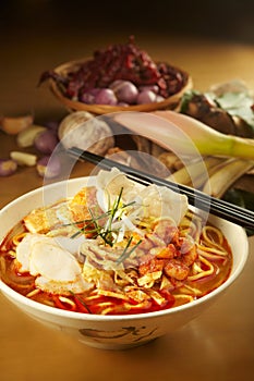 Curry Laksa Noddle photo