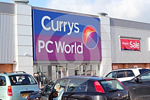 Currys PC world store.