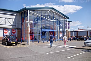 The Currys PC World Store, Trowbridge, Wiltshire, UK