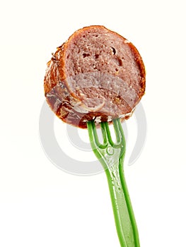 Currywurst auf Piekser