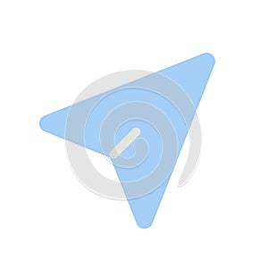 Cursor arrow pointer flat color ui icon