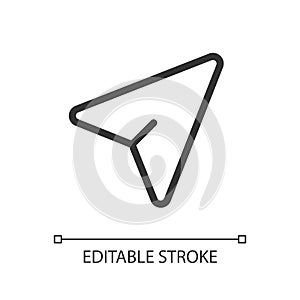 Cursor arrow pointer pixel perfect linear ui icon