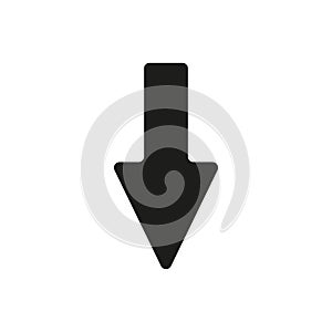 Cursor click icon, Cursor click symbol vector. Pointer Icon Vector.