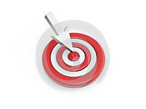 Cursor click on target