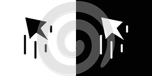 Cursor move icon set vector illustration