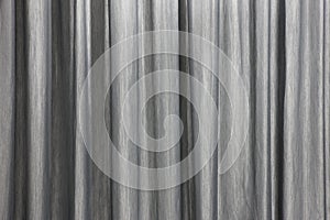 Curtain background detail with waves in black and white