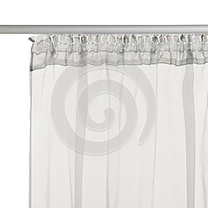 Curtain isolated on white