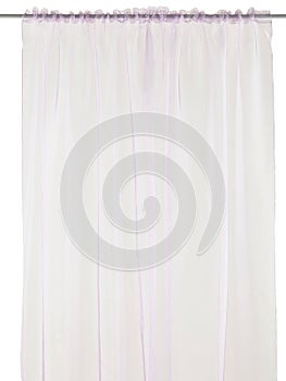 Curtain isolated on white