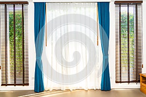 Curtain window decoration interior