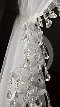 Curtainsider with crystals