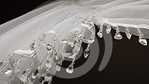 Curtainsider with crystals