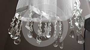 Curtainsider with crystals