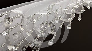 Curtainsider with crystals