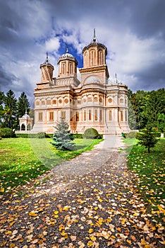 Curtea de Arges, Romania - Arges Monastery, legend of Manole in Wallachia