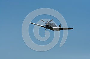 Curtiss P-40 Kittyhawk fighter airplane