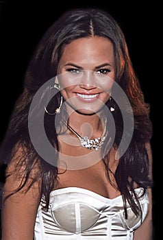 Chrissy Teigen in New York City in 2009