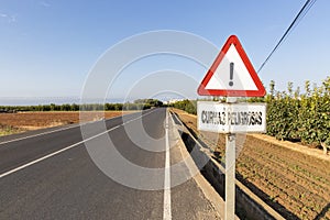 Curvas peligrosas - a road with dangerous curves