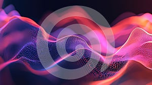 curve abstract looping line graph style