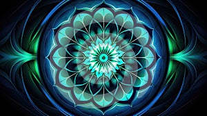 curve geometry round background