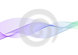 Curve layer abstract background