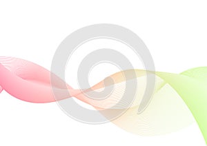 Curve layer abstract background