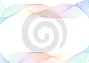Curve line layer abstract background