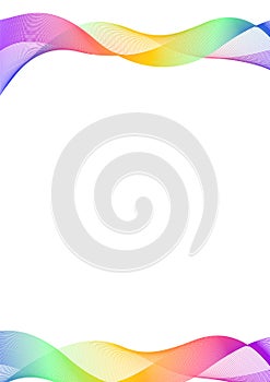 Curve line layer abstract background