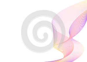 Curve line layer abstract background