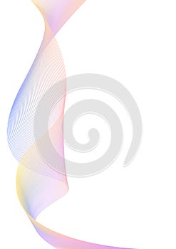 Curve line layer abstract background