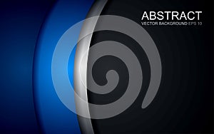 curve lines on overlapping layers modern texture pattern for text and message website design