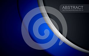 curve lines on overlapping layers modern texture pattern for text and message website design