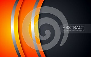 curve lines on overlapping layers modern texture pattern for text and message website design