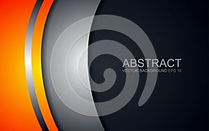 curve lines on overlapping layers modern texture pattern for text and message website design