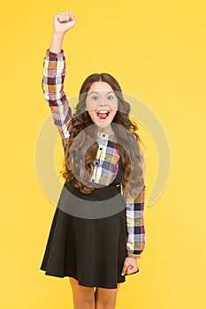 Curve soft curl tong. From tightly defined ringlets to loose beachy waves. Curly and happy. Small smiling child curly