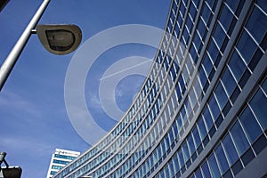 Curved Bulding in Manchester England