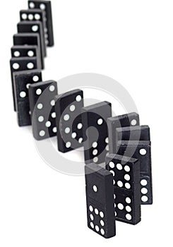 Curved Dominos