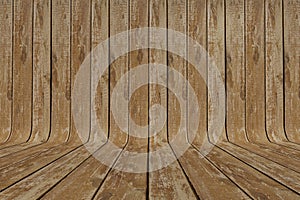 Curved Grunge Wood Parquet background