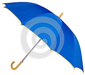 Curved handle golf umbrella