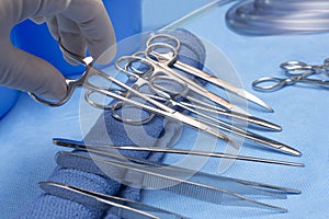 Curved Hemostats