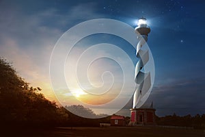 Curved Lighthouse
