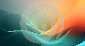 Curved lines background to add depth to your screen