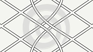 Curved Lines Geometric Pattern Abstract Vector Background, vector design Generative AI