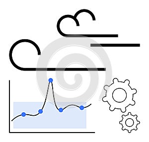 Abstract Representation of Data Analysis and Technological Innovation