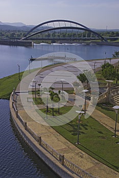 Curved Promenade and Curved Bridge