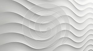 Curved, wavy lines ripple across a surface creating a three-dimensional effect. The