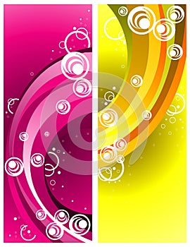 Curves abstract vector photo